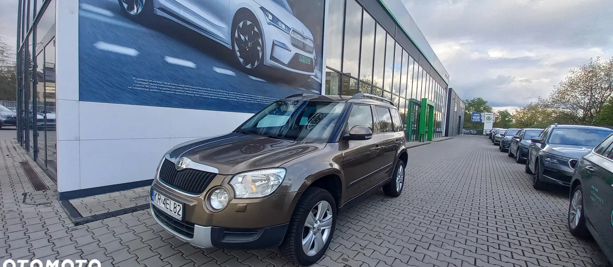 skoda Skoda Yeti cena 27300 przebieg: 147621, rok produkcji 2009 z Kraków